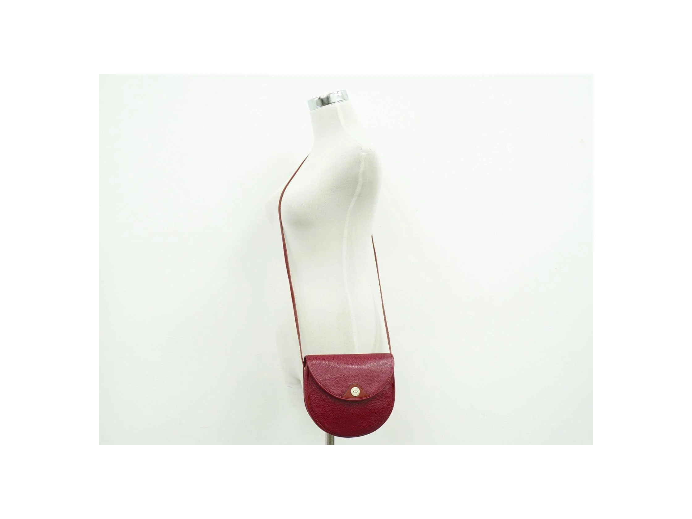 Sac À Bandoulière Christian Dior Vintage - Red - Image 9
