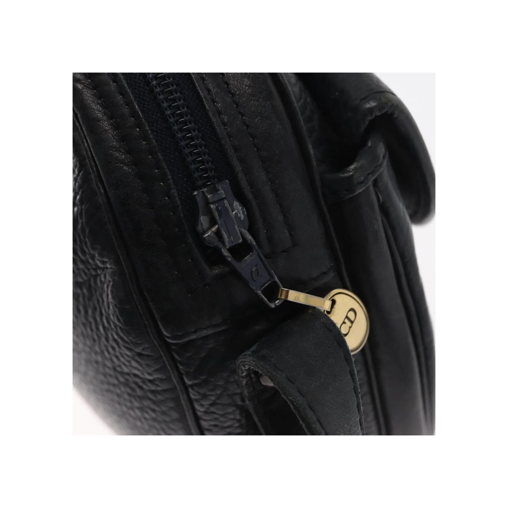 Sac À Bandoulière Christian Dior Vintage - Navy - Image 12