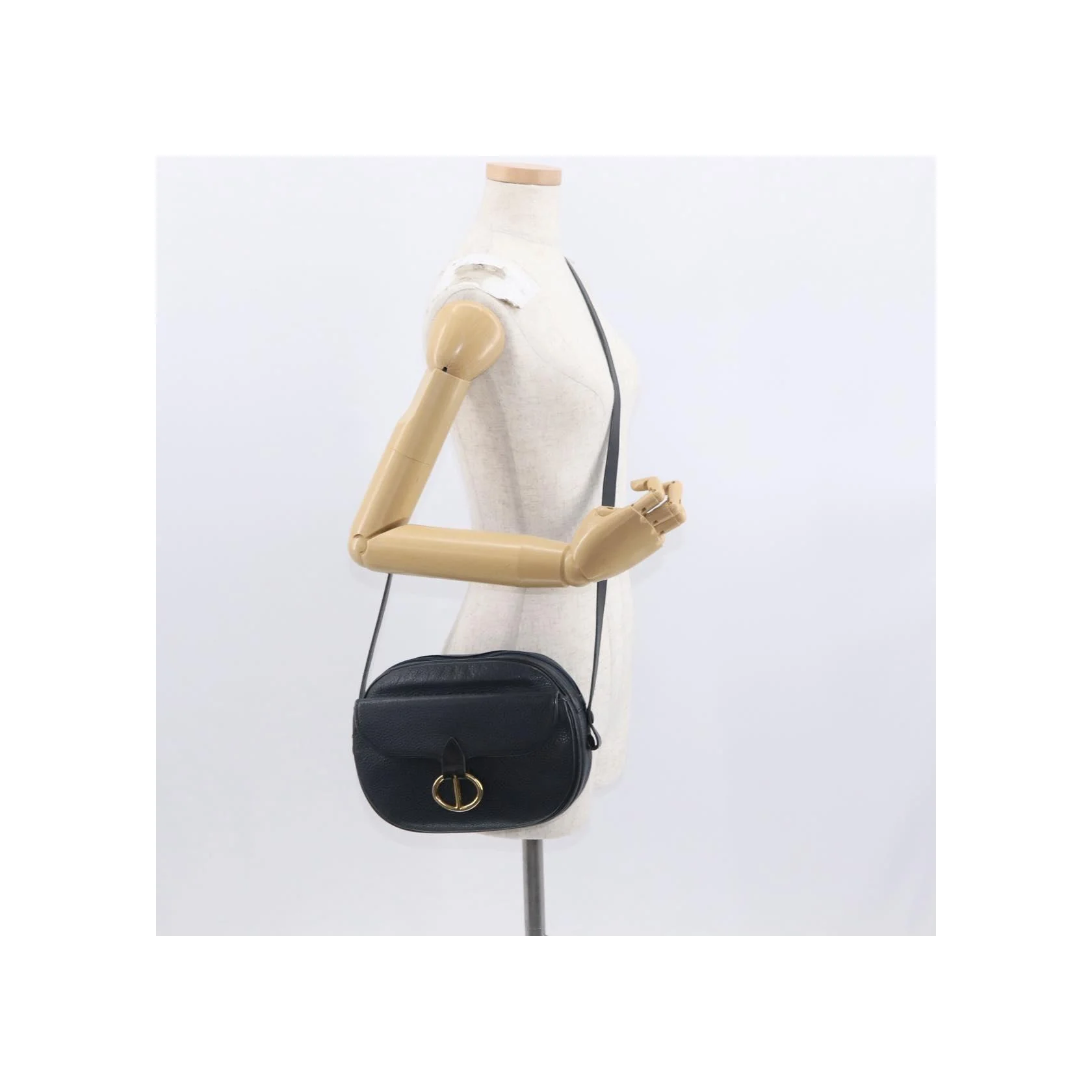 Sac À Bandoulière Christian Dior Vintage - Navy - Image 13