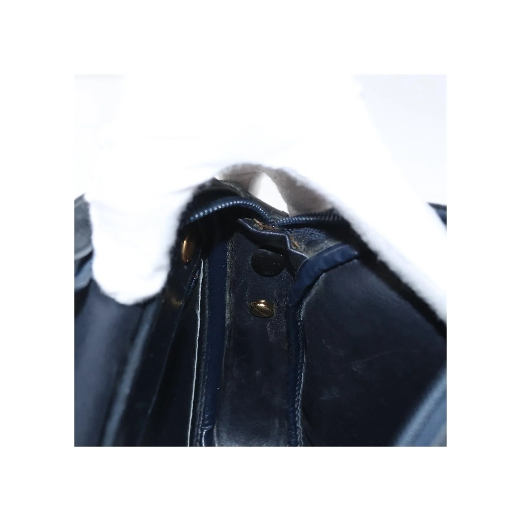 Sac À Bandoulière Christian Dior Vintage - Navy - Image 19