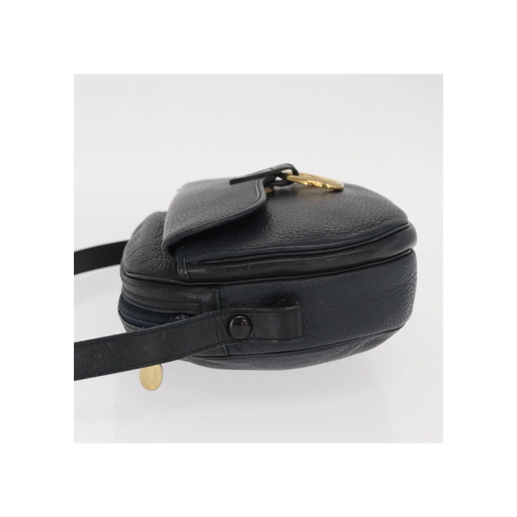 Sac À Bandoulière Christian Dior Vintage - Navy - Image 4