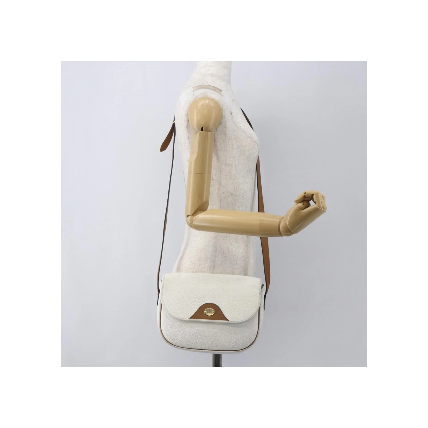 Sac À Bandoulière Christian Dior Vintage - White - Image 13