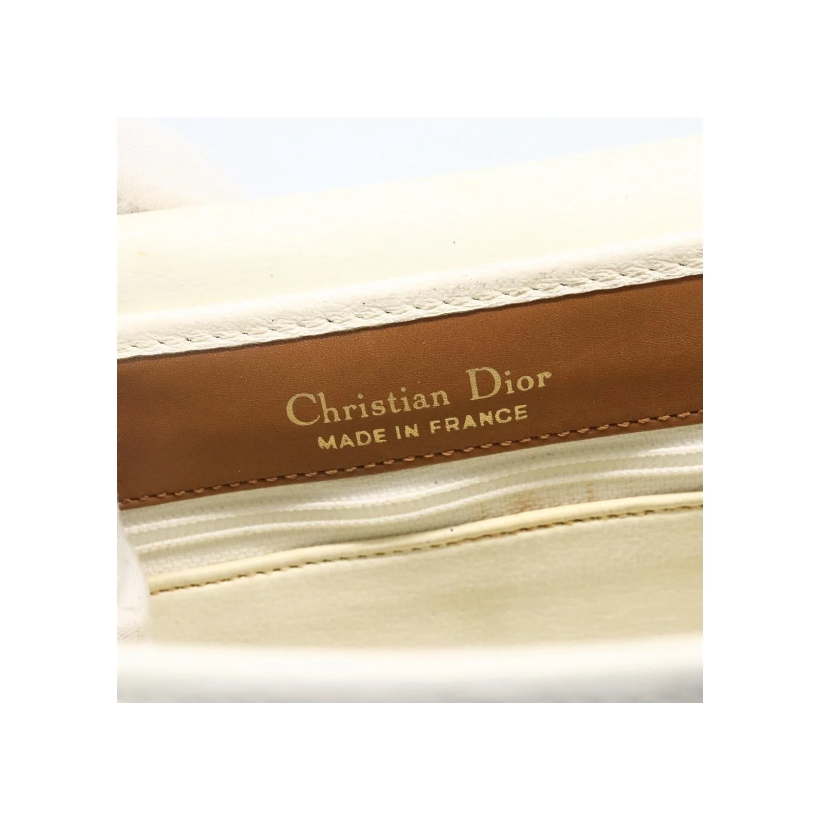 Sac À Bandoulière Christian Dior Vintage - White - Image 6