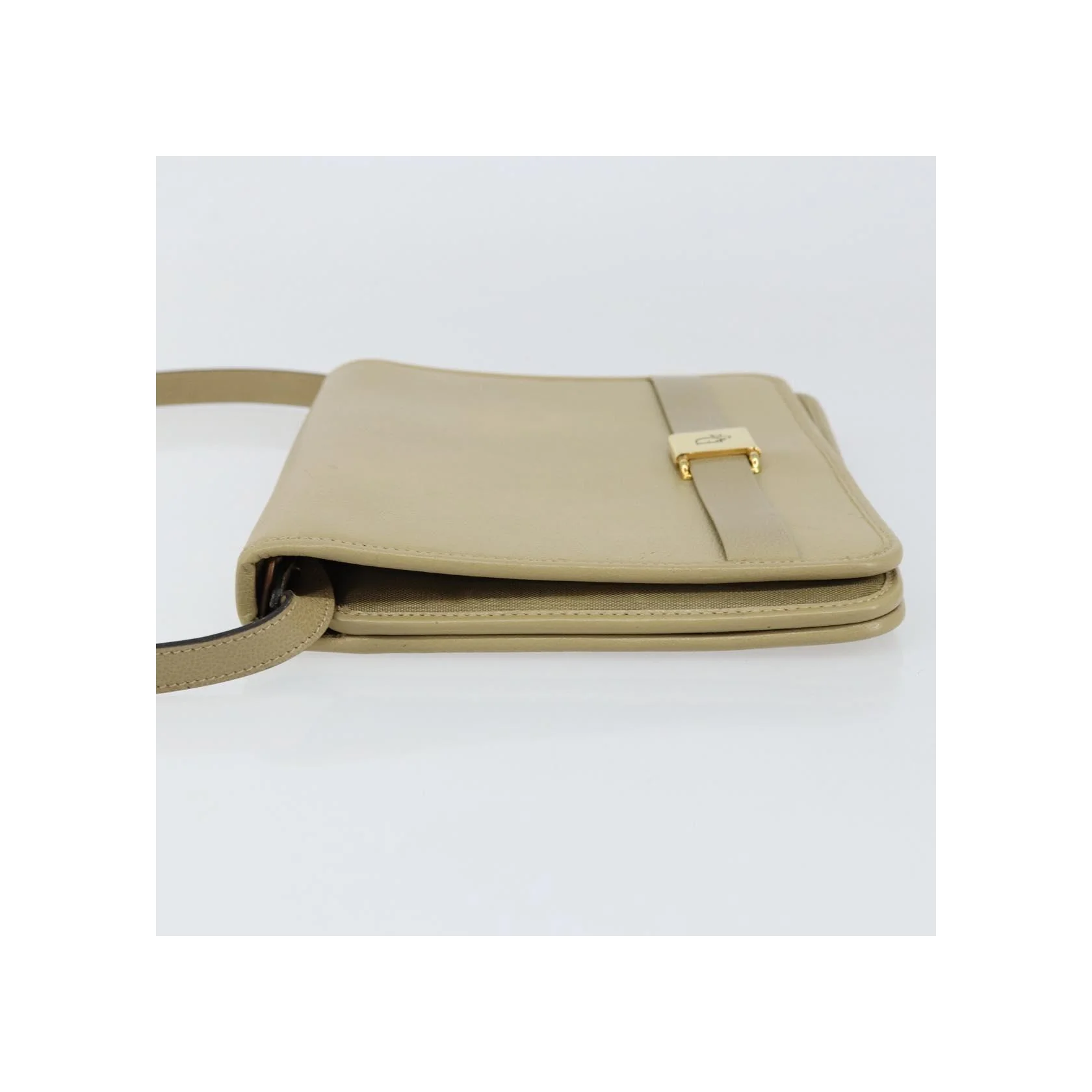 Sac À Bandoulière Christian Dior Vintage - Beige - Image 4