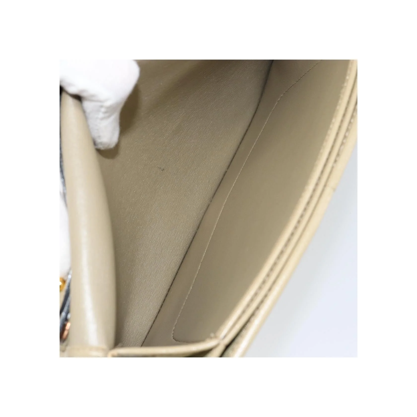 Sac À Bandoulière Christian Dior Vintage - Beige - Image 5