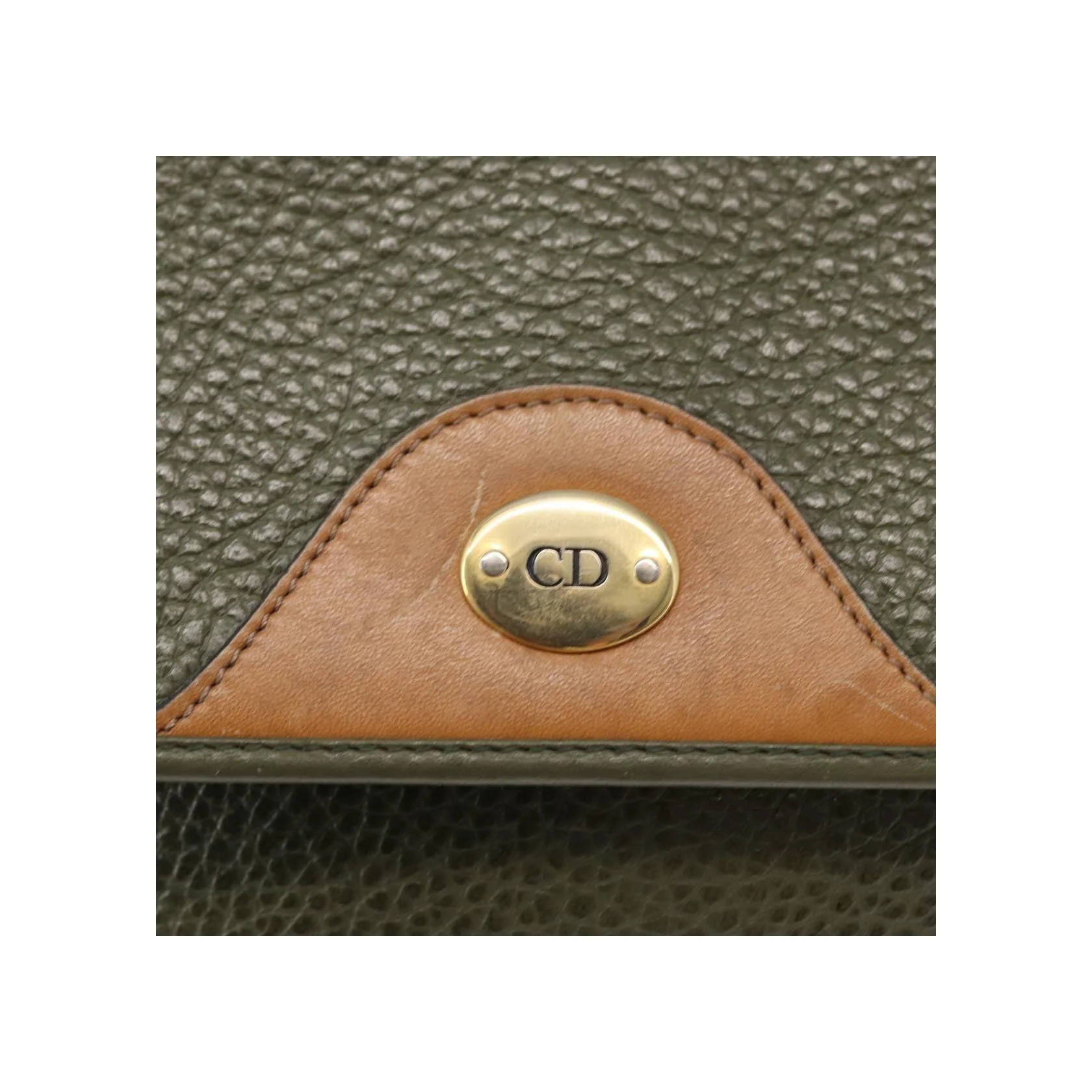 Sac À Bandoulière Christian Dior Vintage - Green - Image 12
