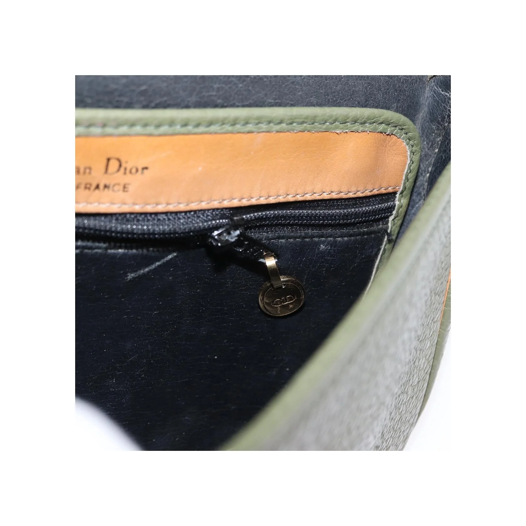 Sac À Bandoulière Christian Dior Vintage - Green - Image 22
