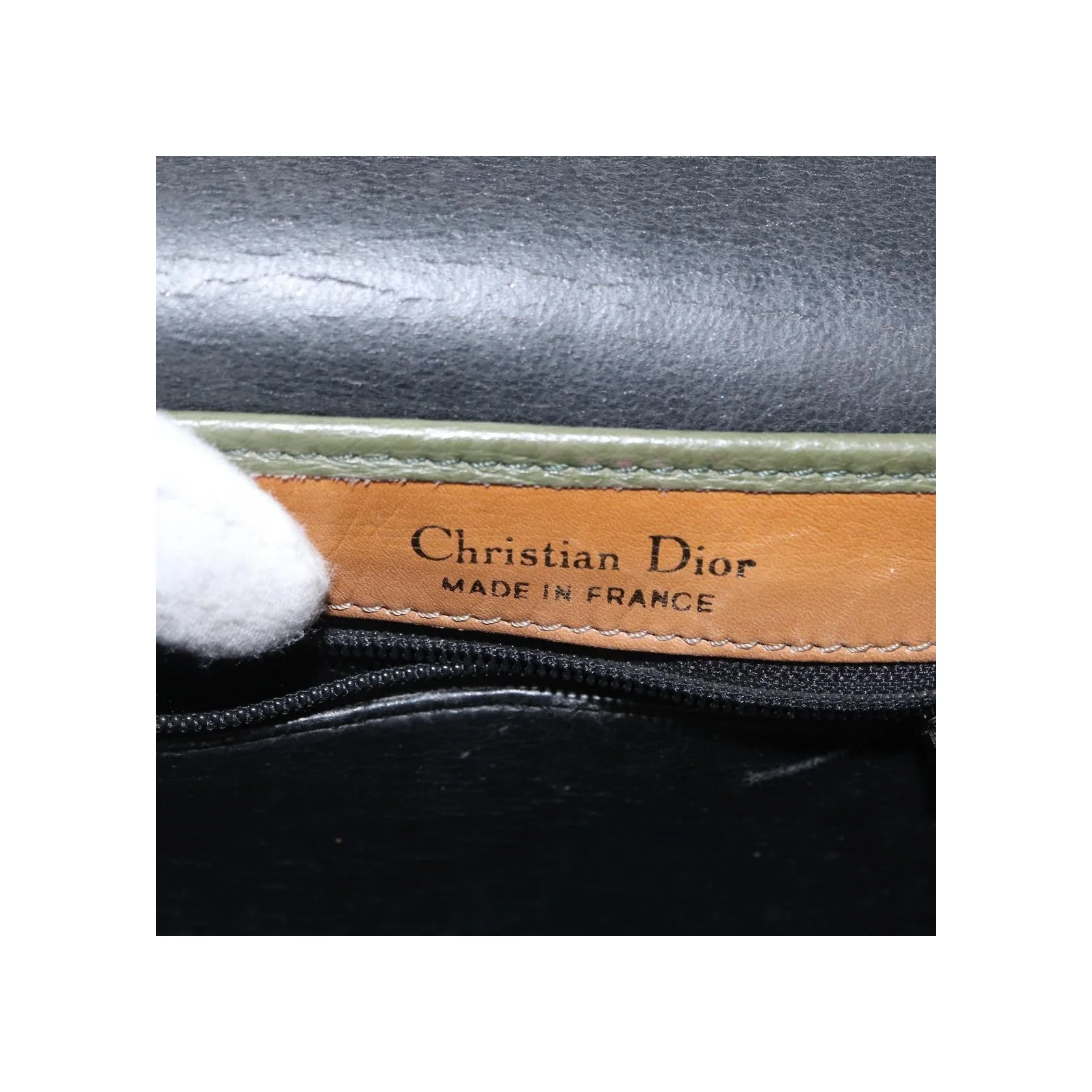 Sac À Bandoulière Christian Dior Vintage - Green - Image 6