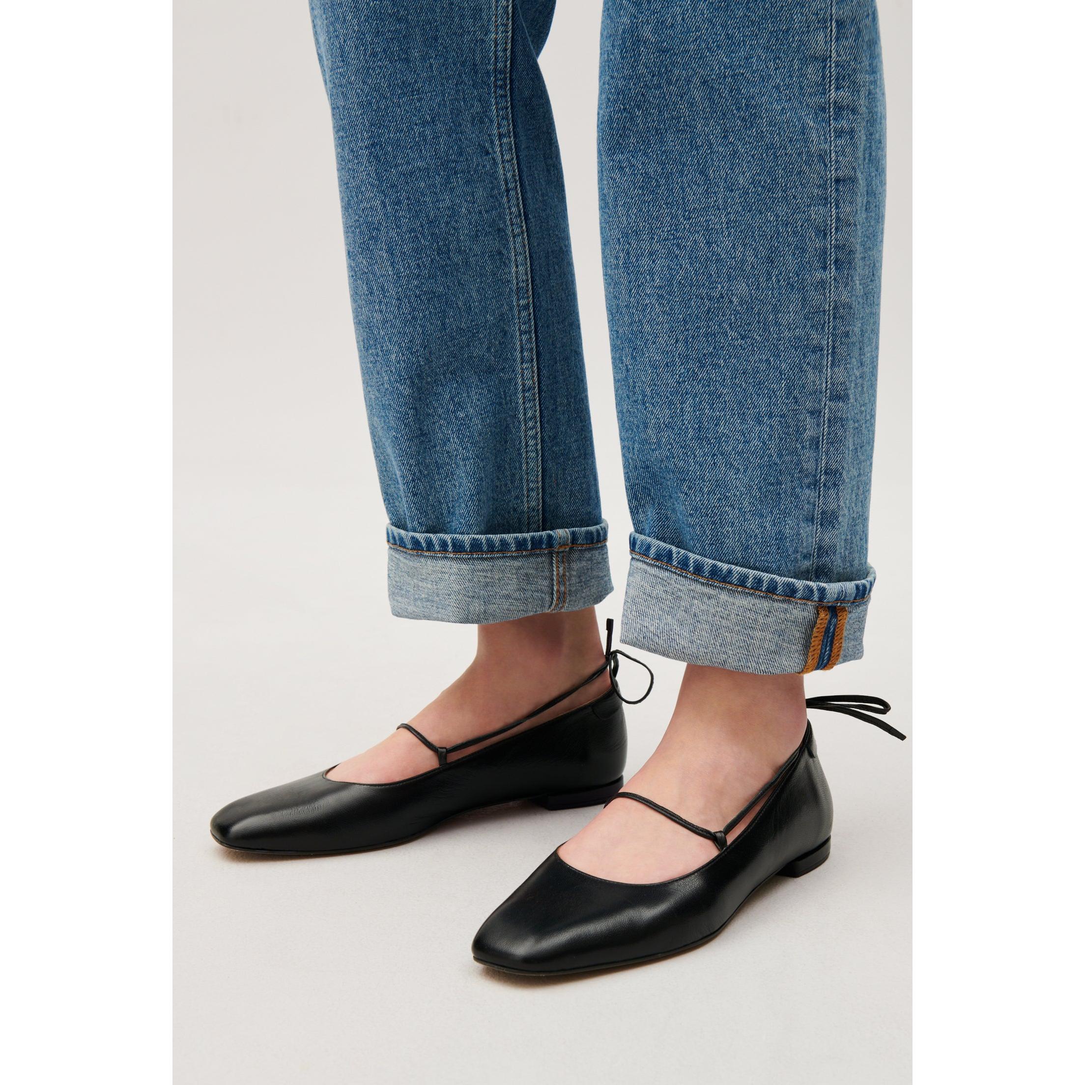 Ballerines Cuir Noir - Image 3