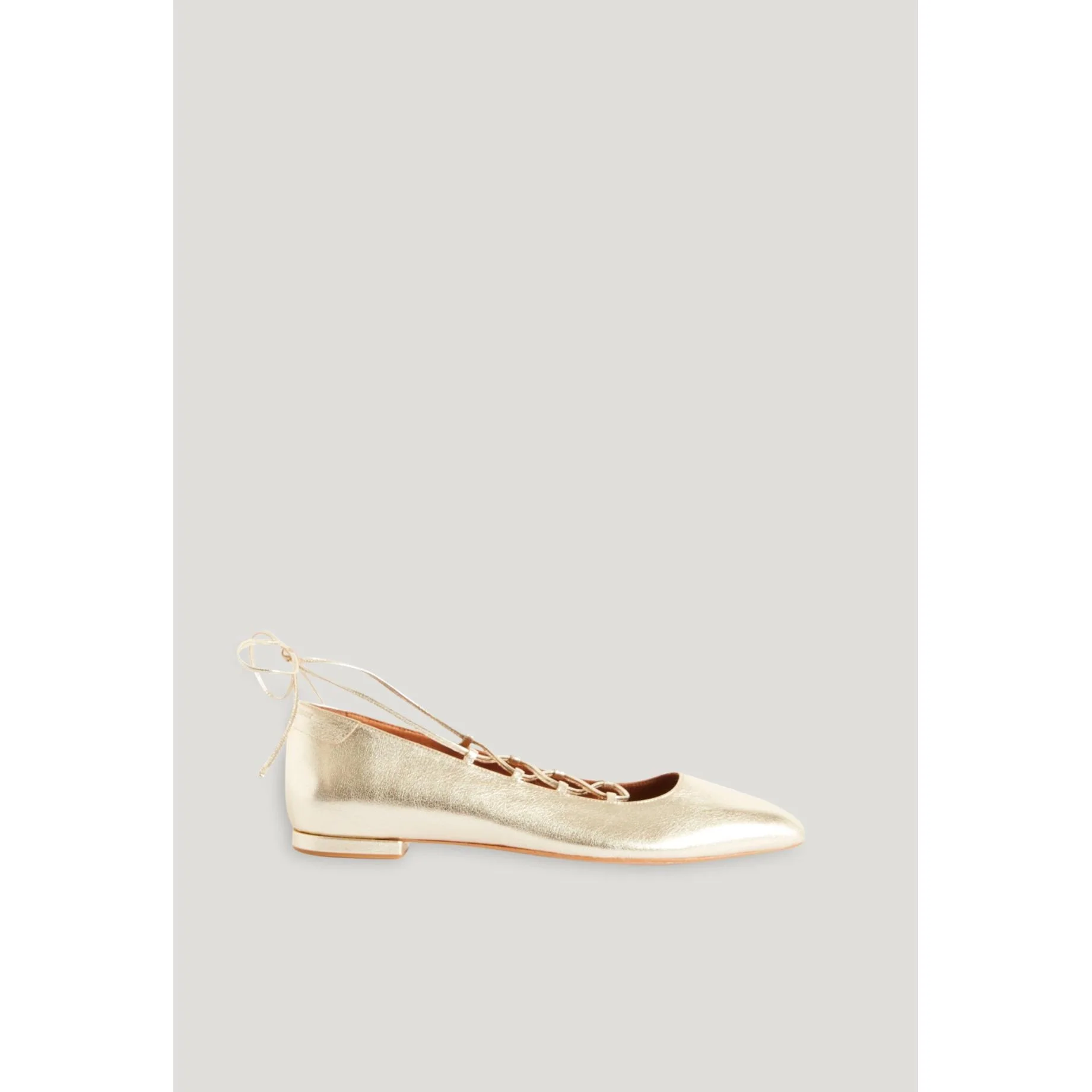 Ballerines Cuir Doré - Image 3