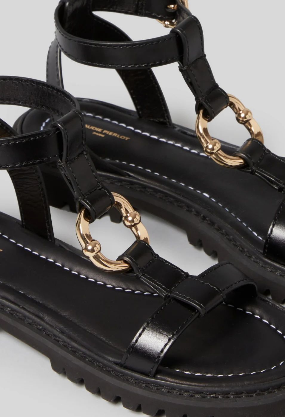 Chaussures Agnescommando Noir - Image 3