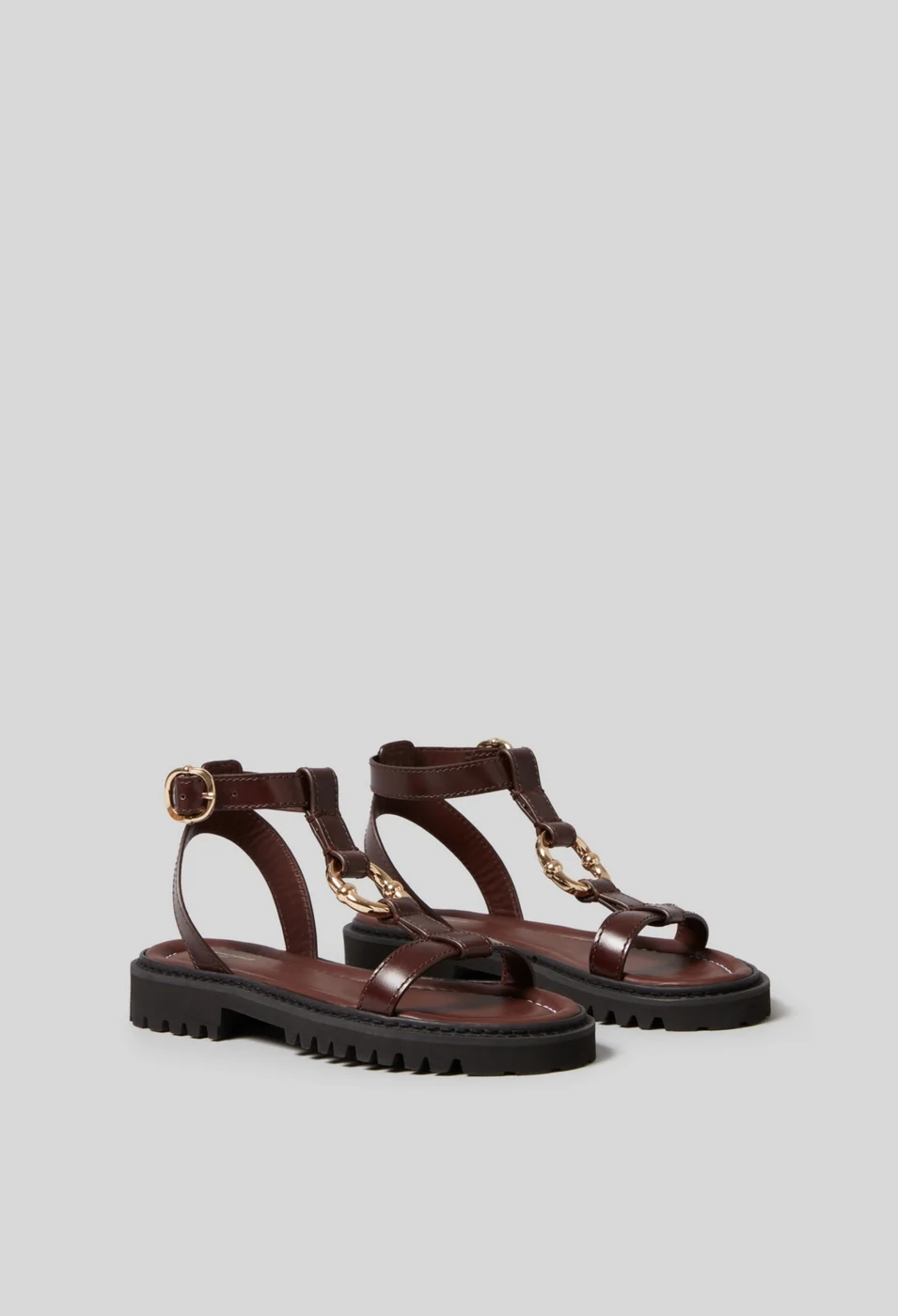 Chaussures Agnescommando Chocolat - Image 3