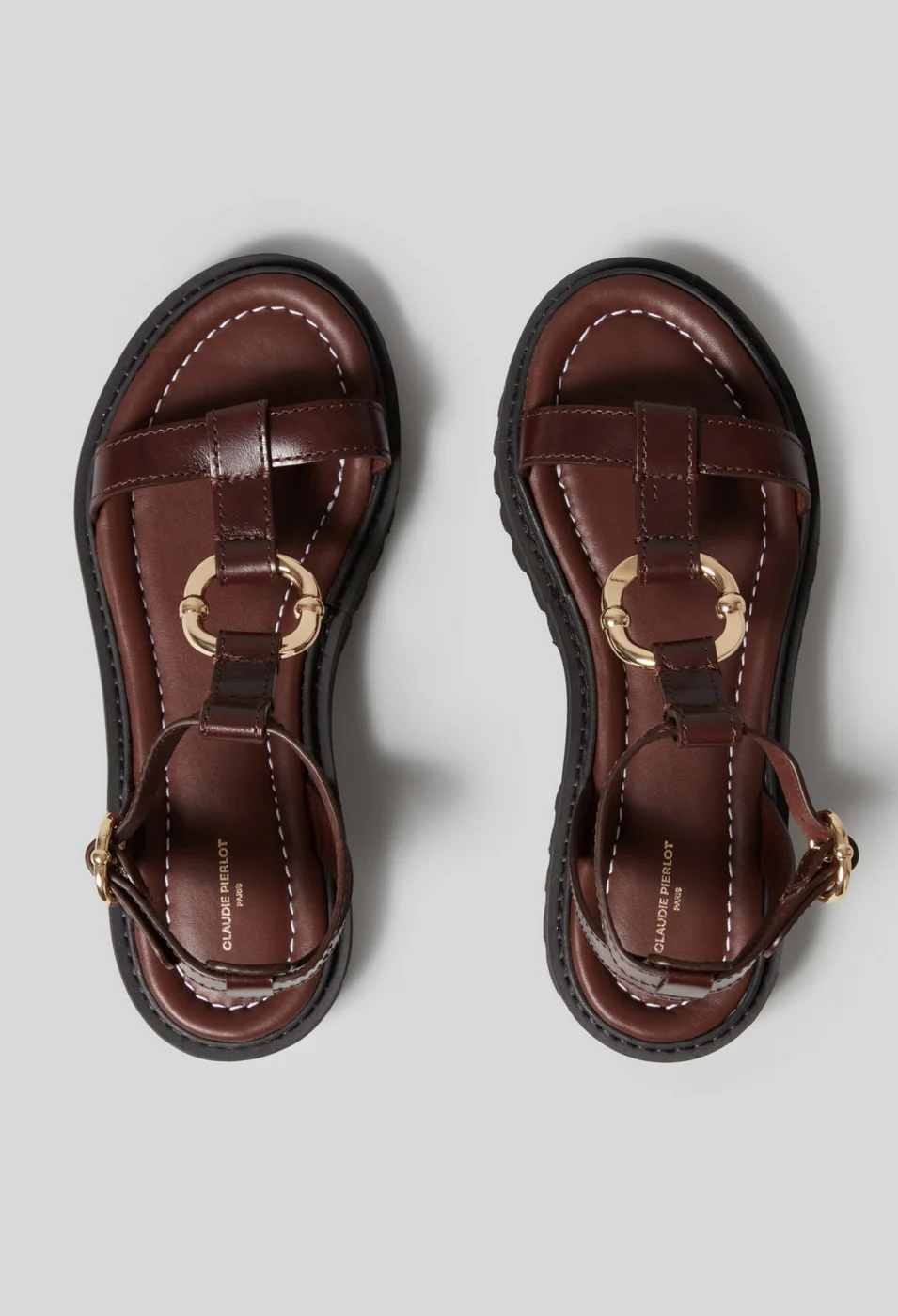 Chaussures Agnescommando Chocolat - Image 5