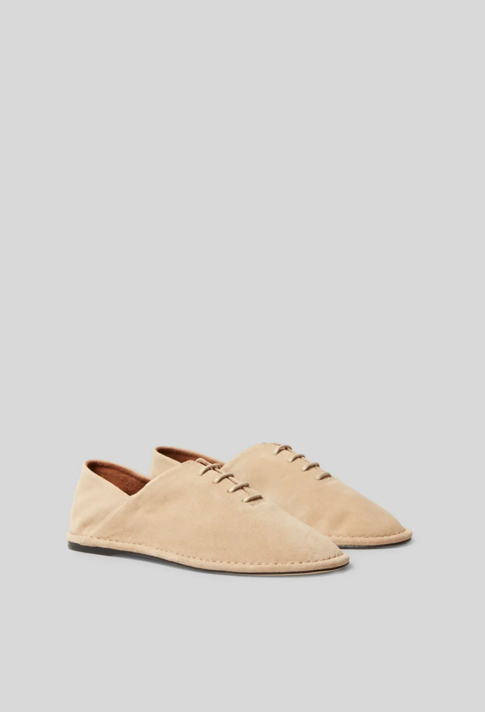 Chaussures Aliassuede Taupe - Image 3