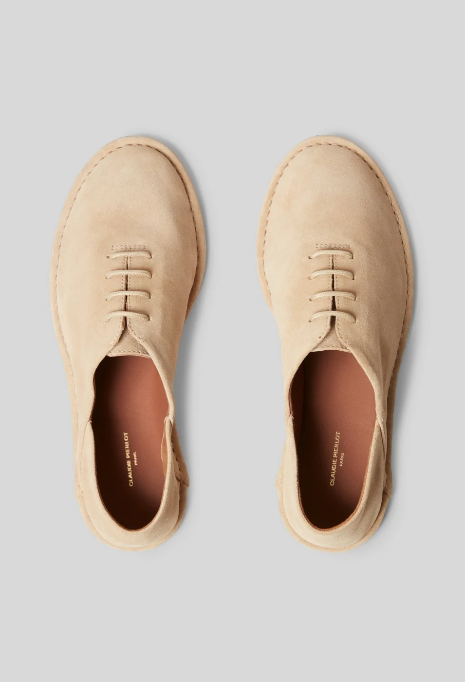 Chaussures Aliassuede Taupe - Image 5