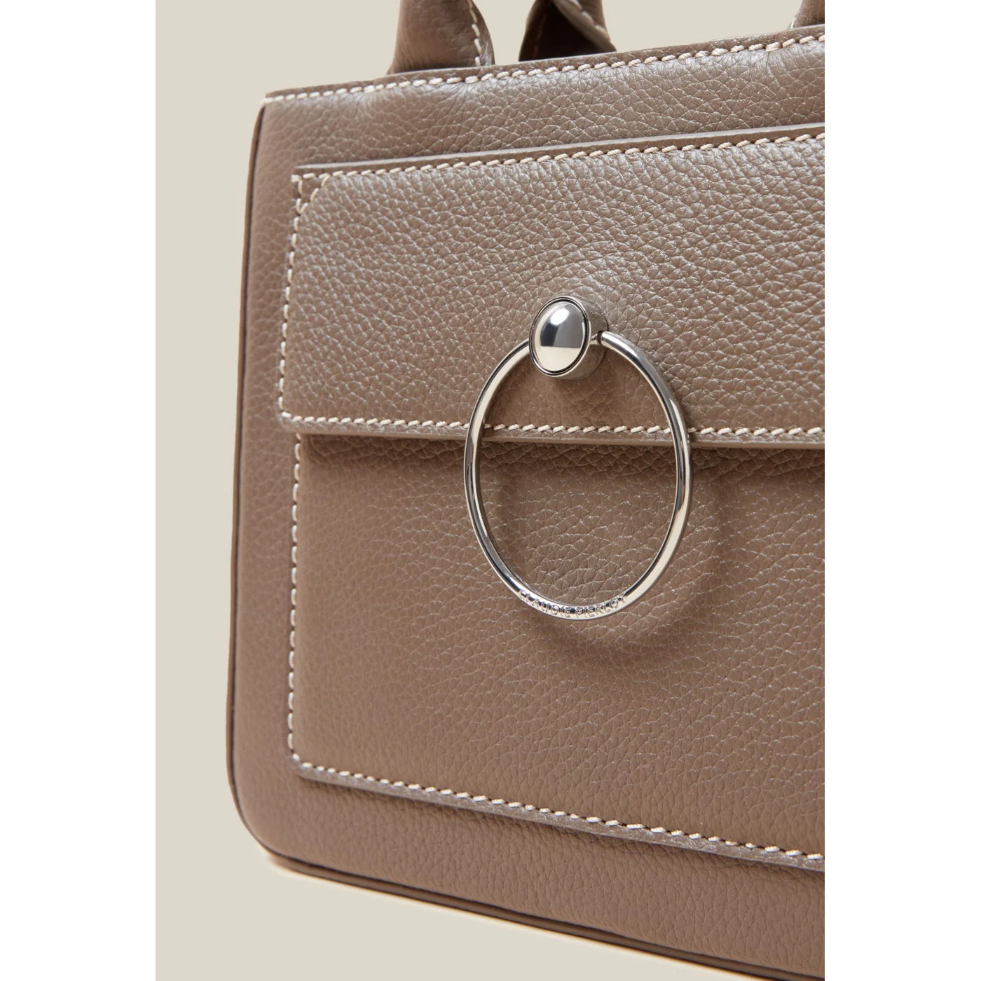 Sac Anouckchaingrained Taupe - Image 3