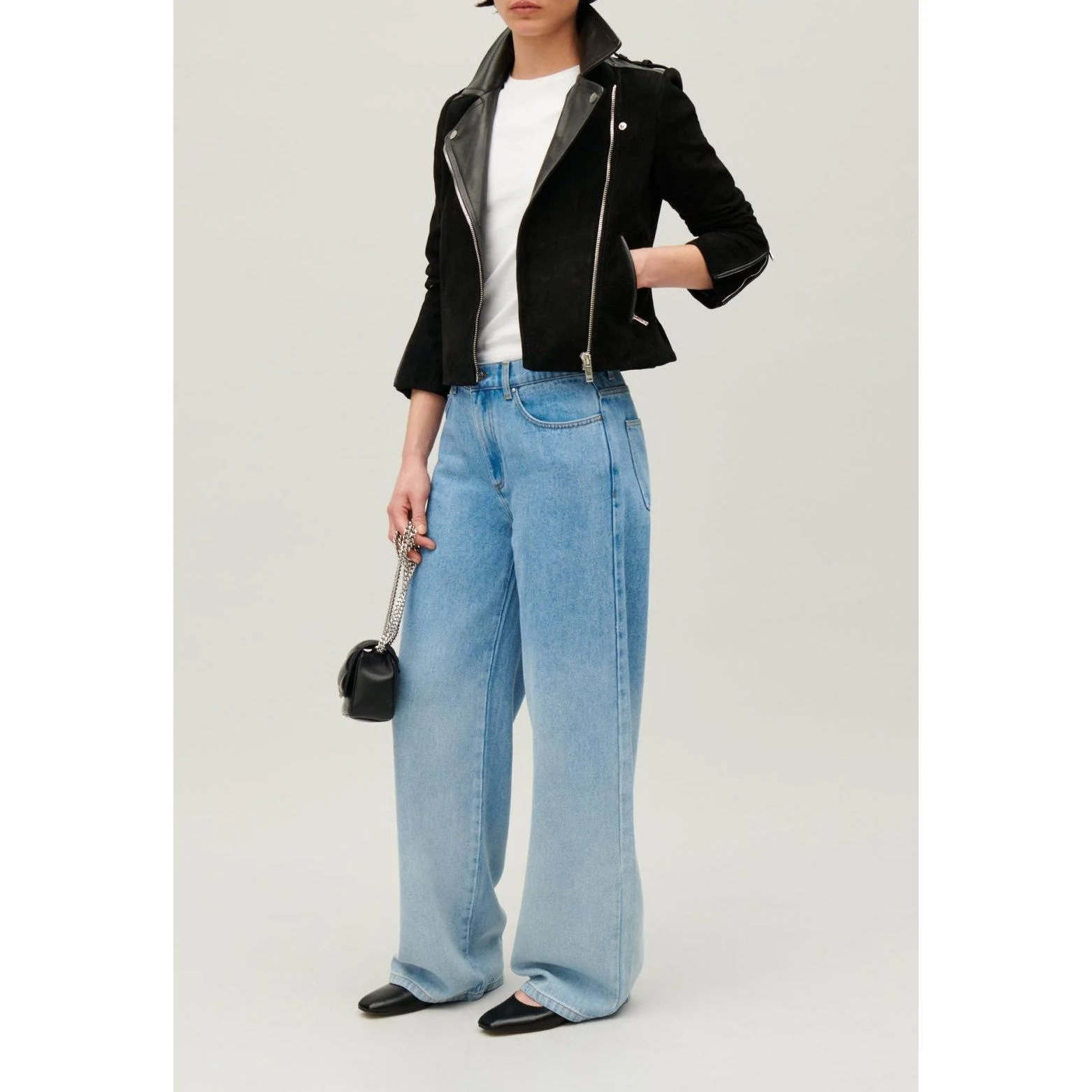 Veste En Cuir Noir - Image 3