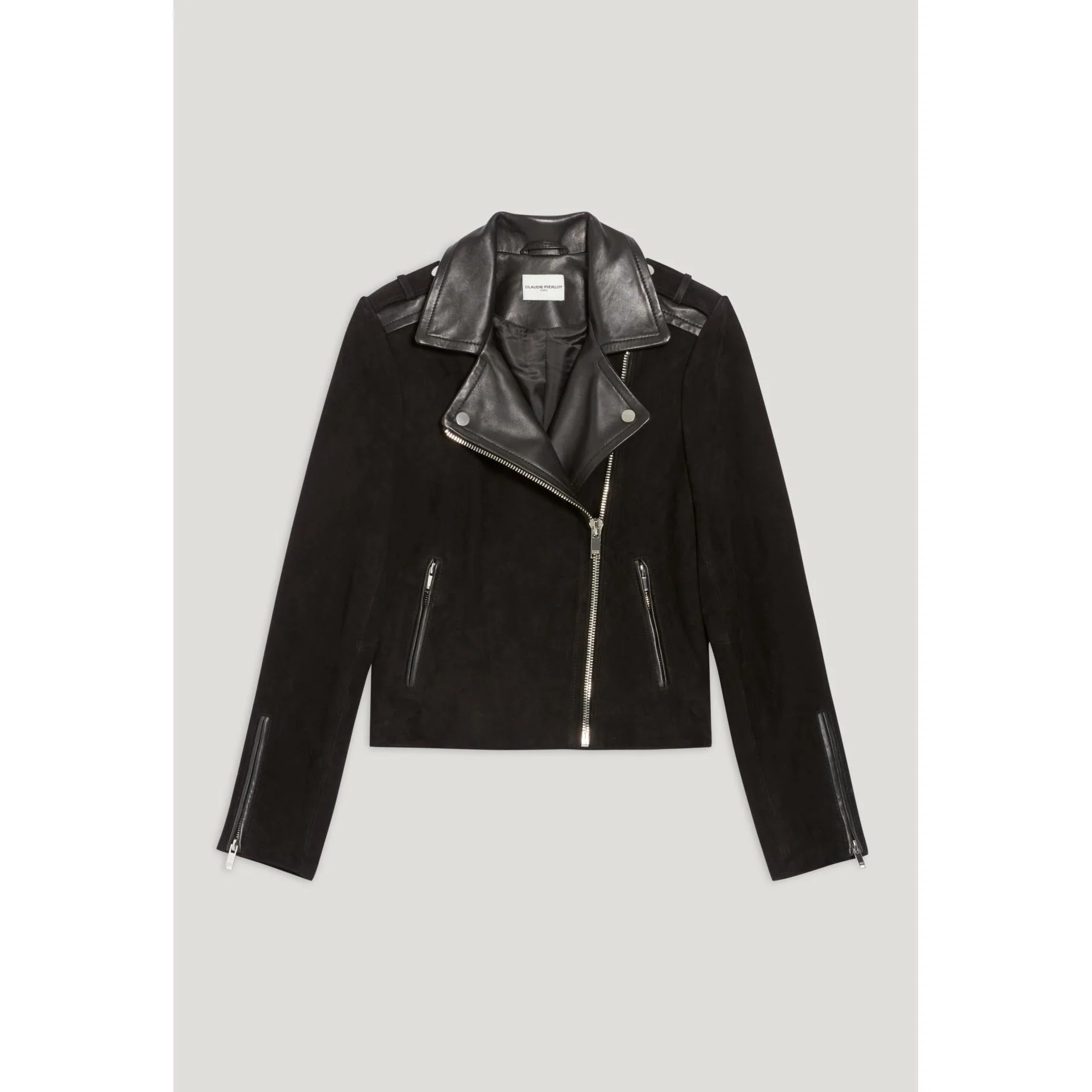 Veste En Cuir Noir - Image 7