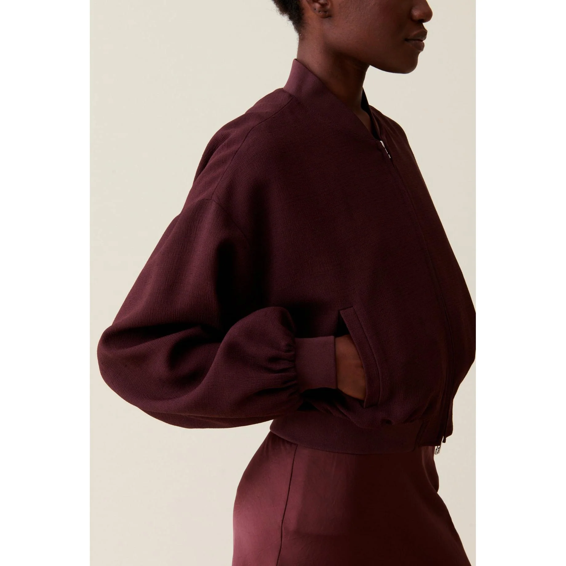 Bomber Fluide Zippé - Image 3