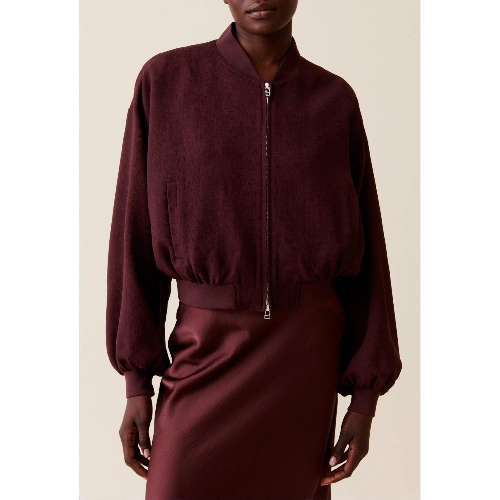 Bomber Fluide Zippé - Image 4