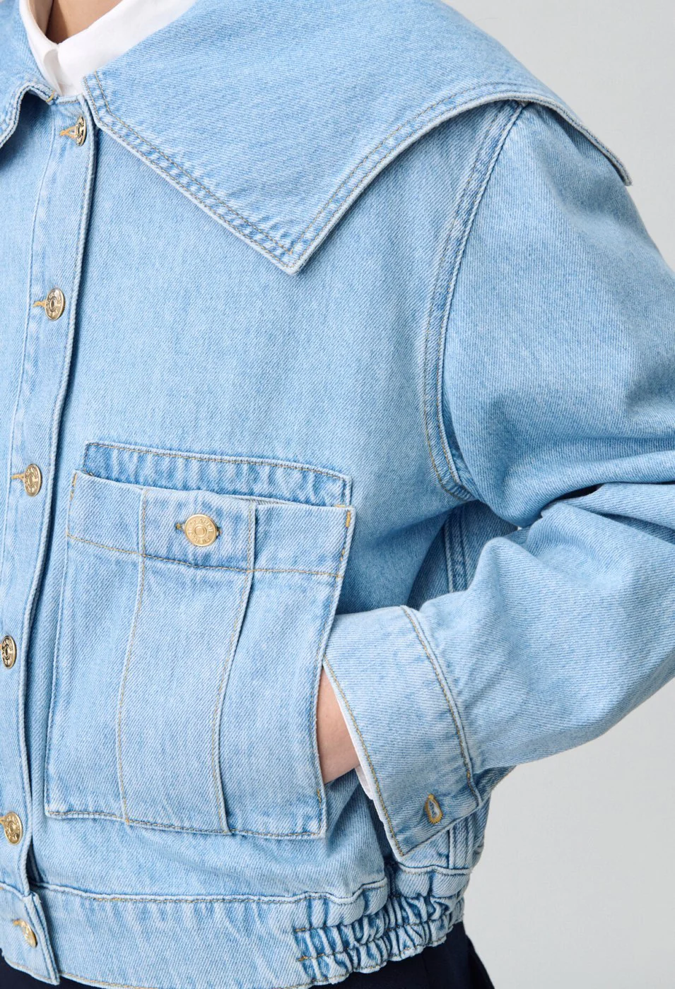 Veste Vesna Denim Mid Blue - Image 3