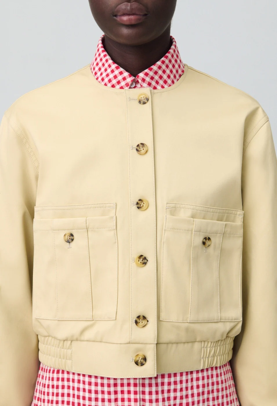 Veste Vesnata Beige Clair - Image 3