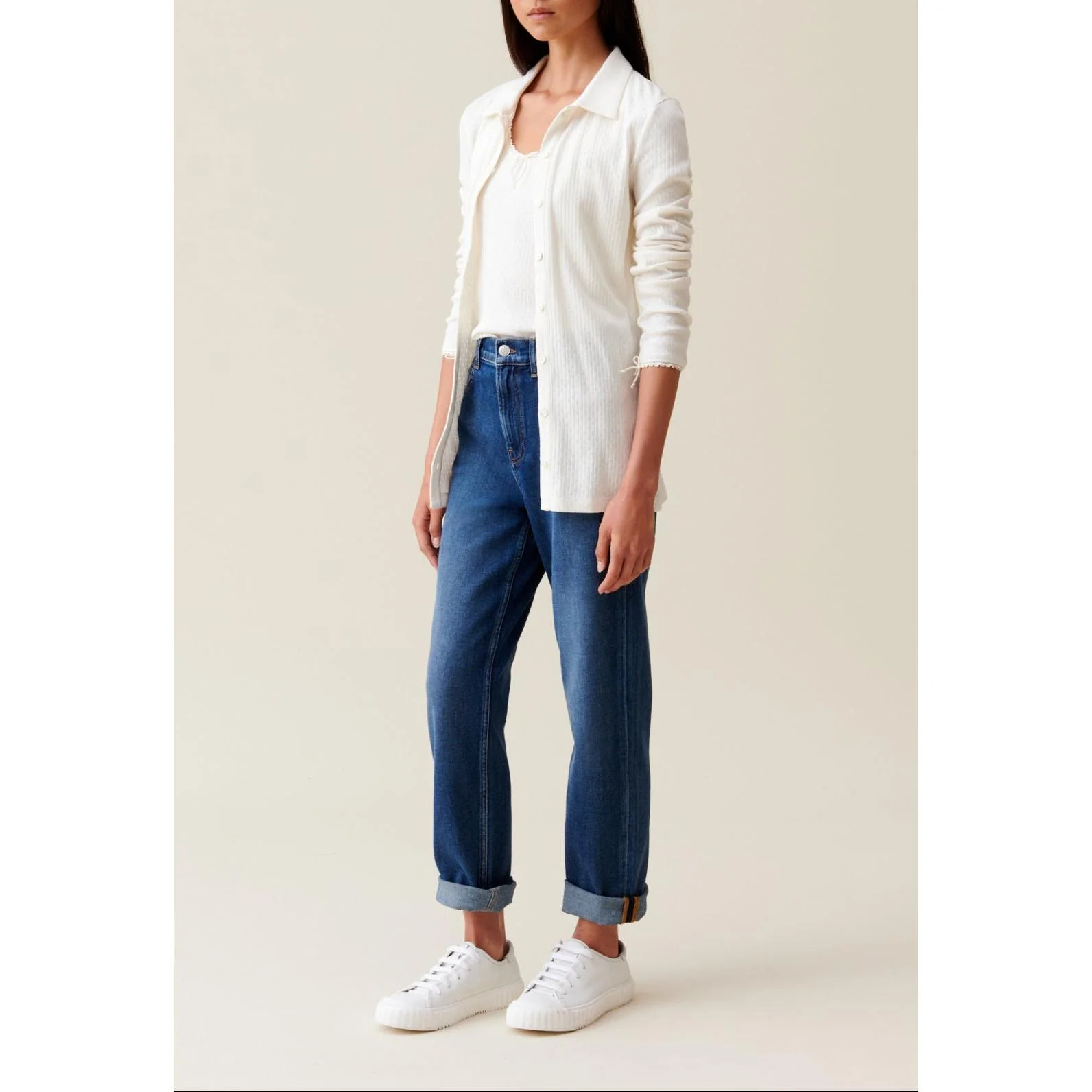 Top Col Chemise - Image 3
