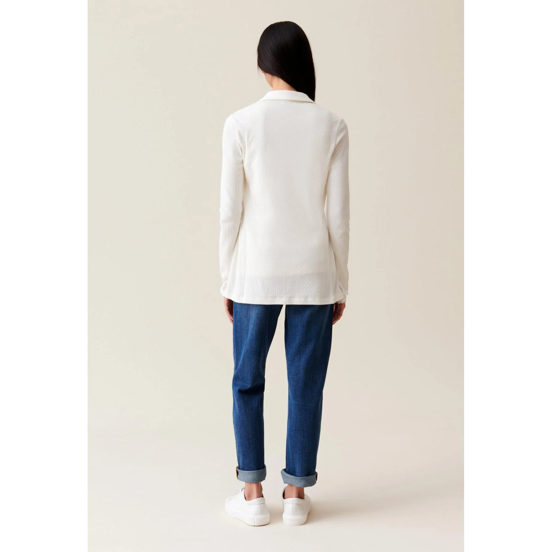 Top Col Chemise - Image 4