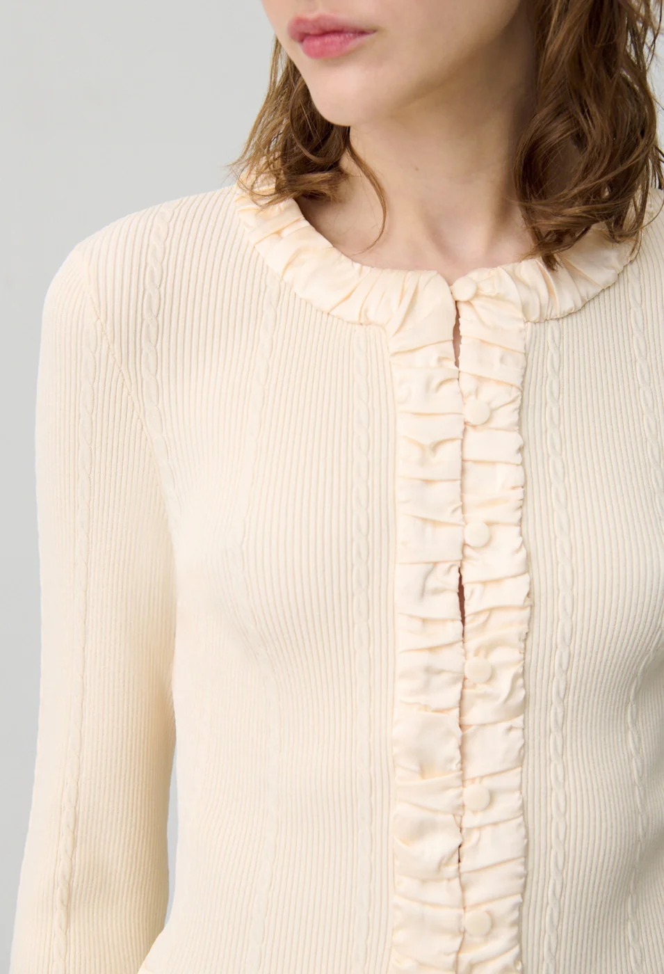 Gilet Mistache Jaune Pale - Image 3