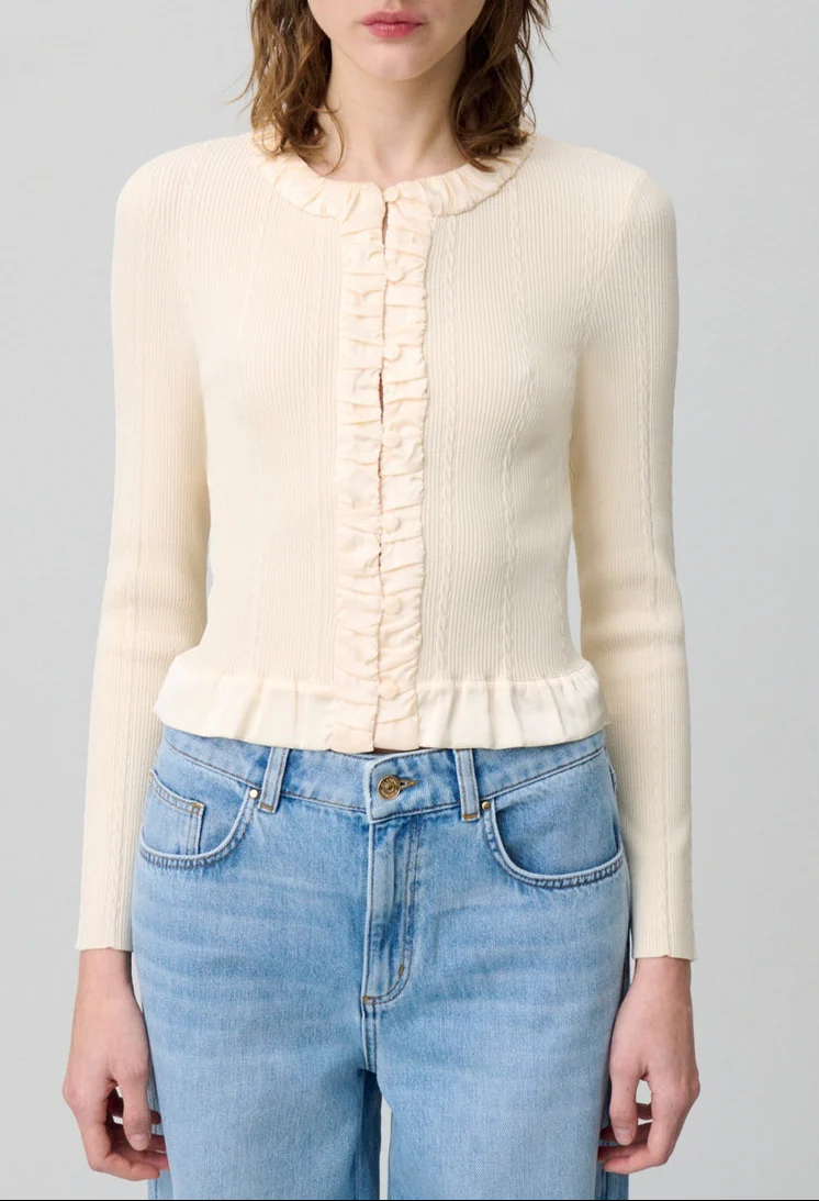 Gilet Mistache Jaune Pale - Image 4