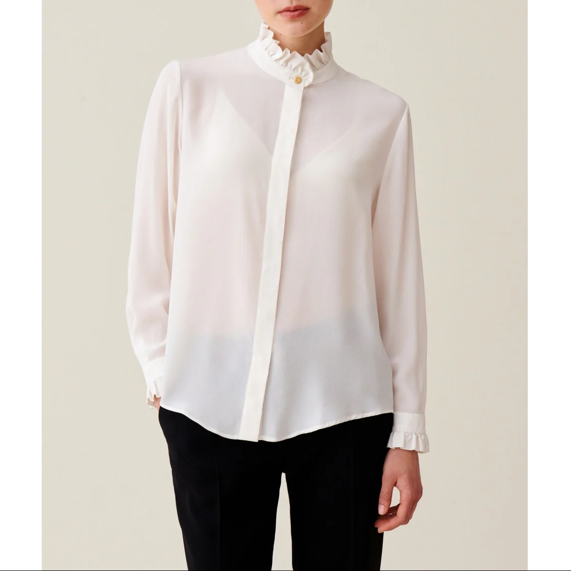 Chemise Colombefloubis Ecru - Image 4