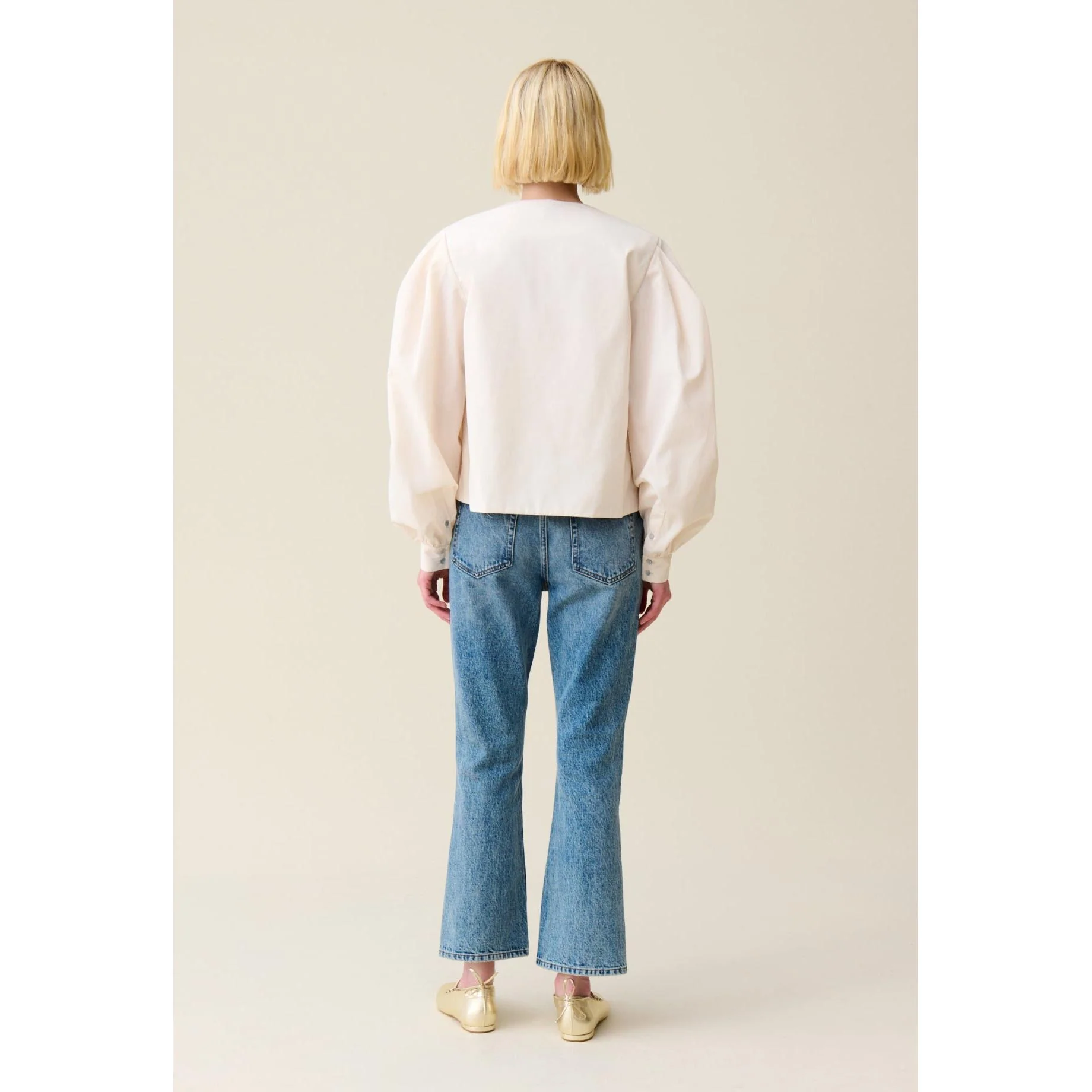 Blouse Col V À Nouer - Image 6