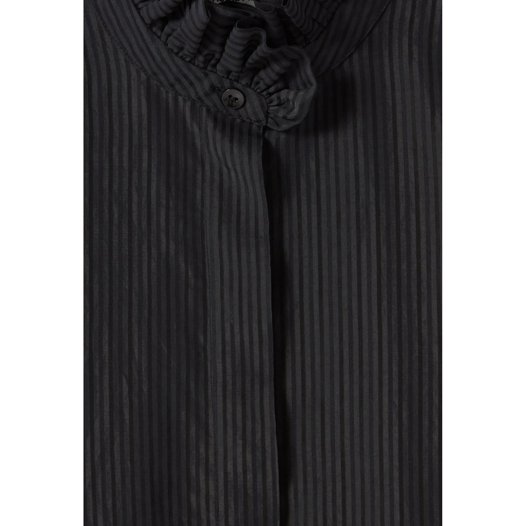 Chemise Fluide Col Volanté Rayures - Image 7