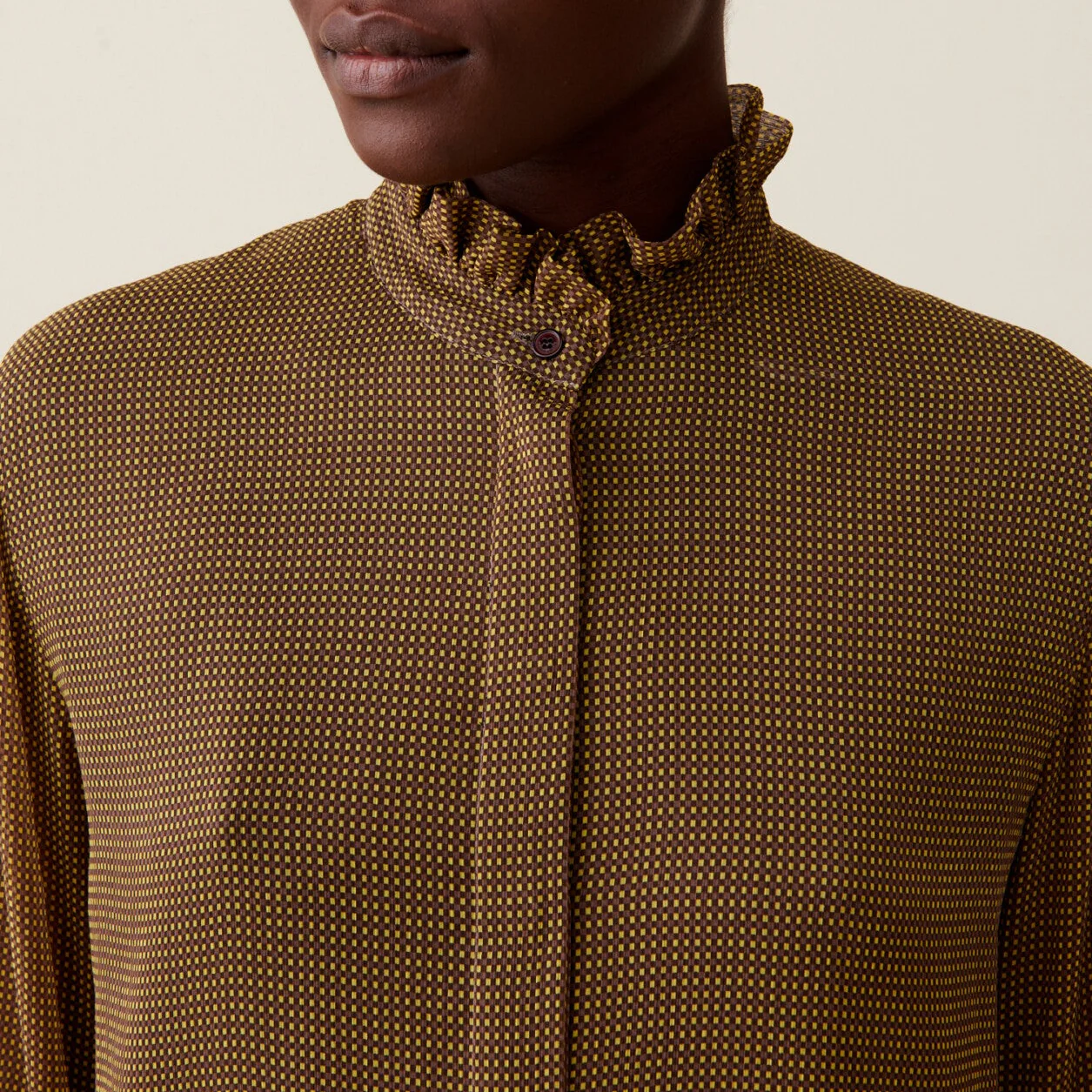 Chemise Fluide Petits Carreaux - Image 4