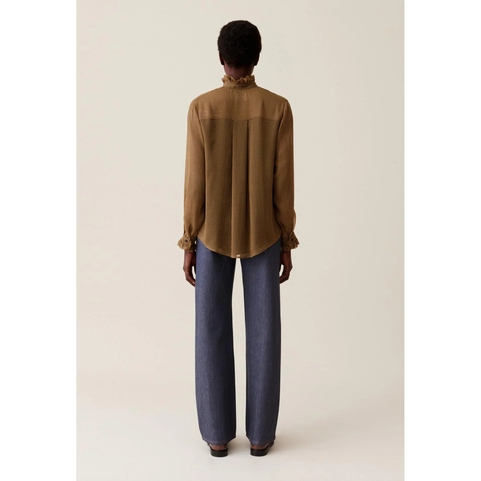 Chemise Fluide Petits Carreaux - Image 5