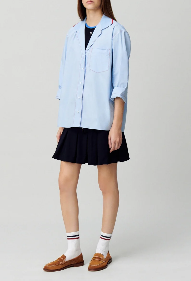 Chemise Chiara Bleu Ciel - Image 2