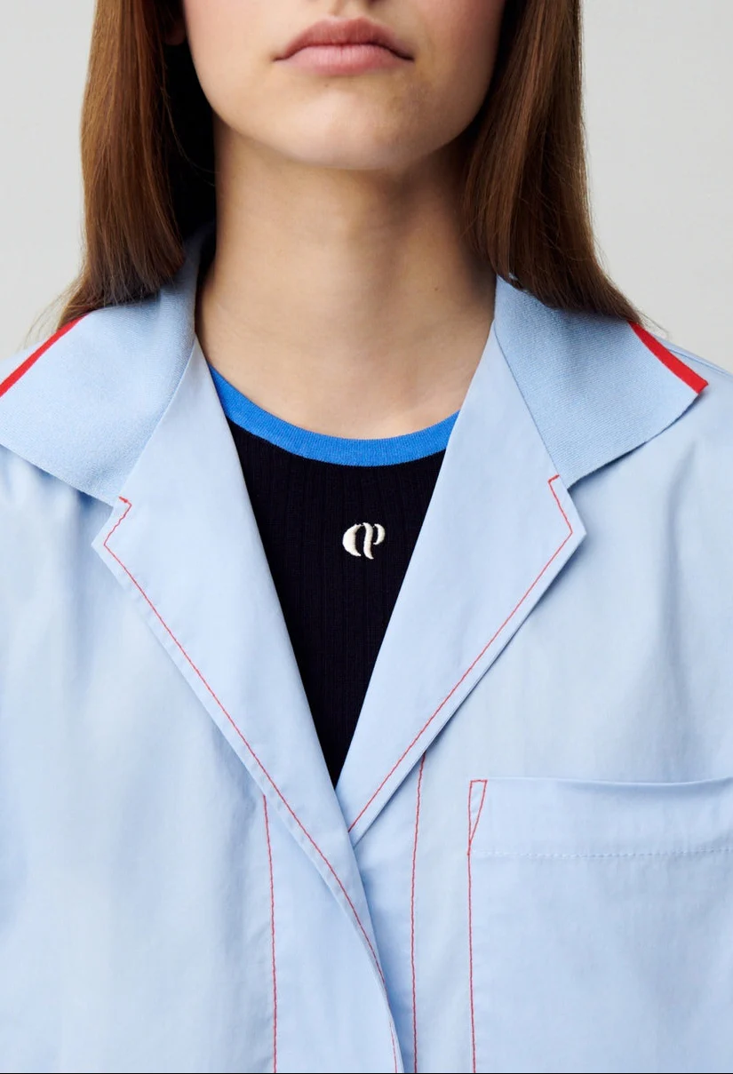 Chemise Chiara Bleu Ciel - Image 3