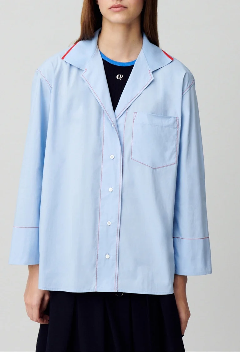 Chemise Chiara Bleu Ciel - Image 4