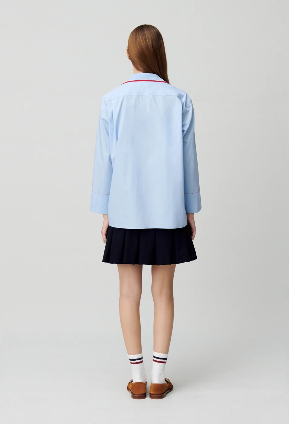 Chemise Chiara Bleu Ciel - Image 5