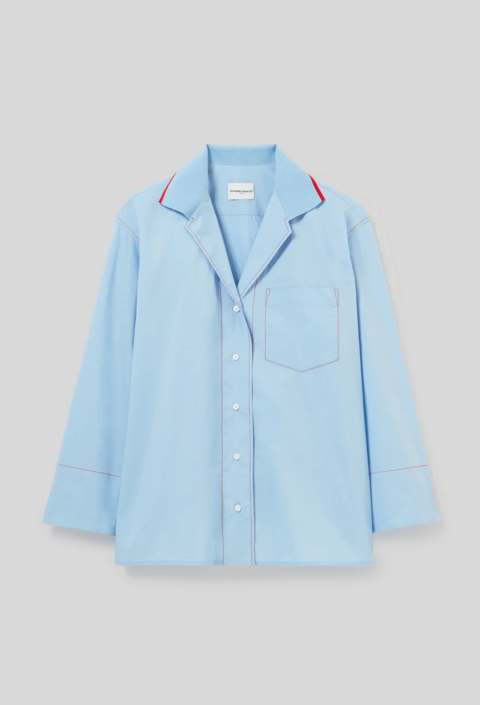 Chemise Chiara Bleu Ciel - Image 7