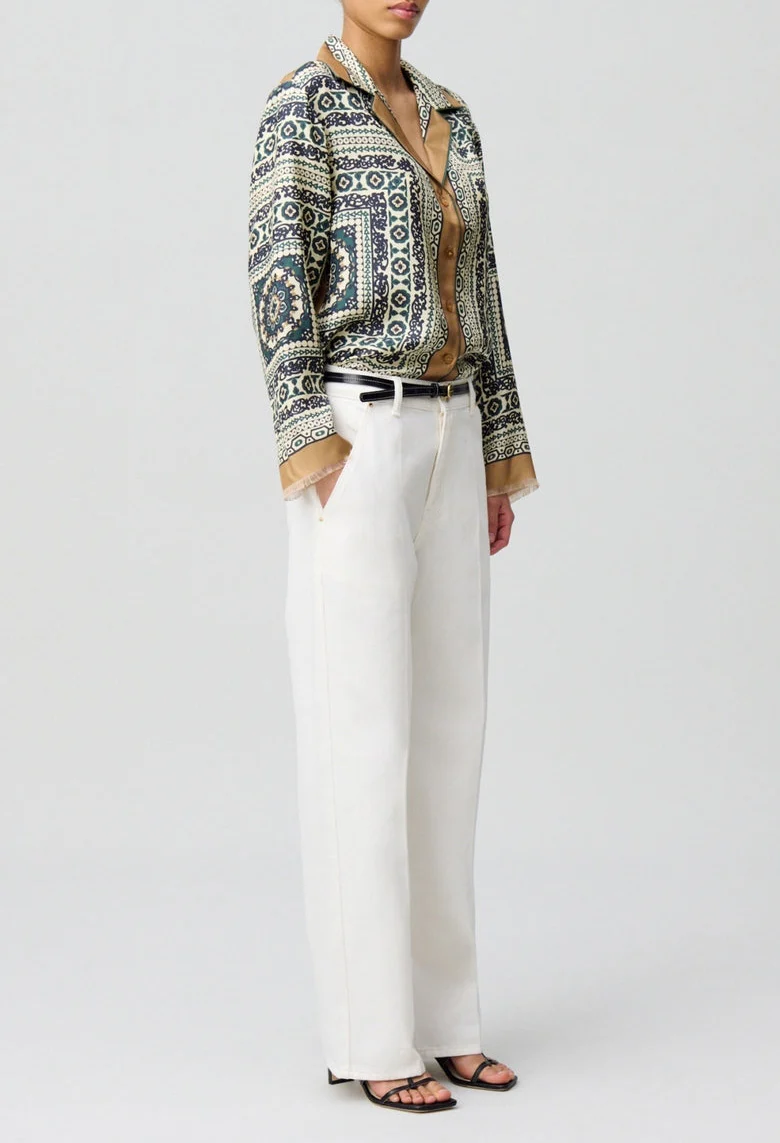 Chemise Colinafoulard Print Fonce - Image 2