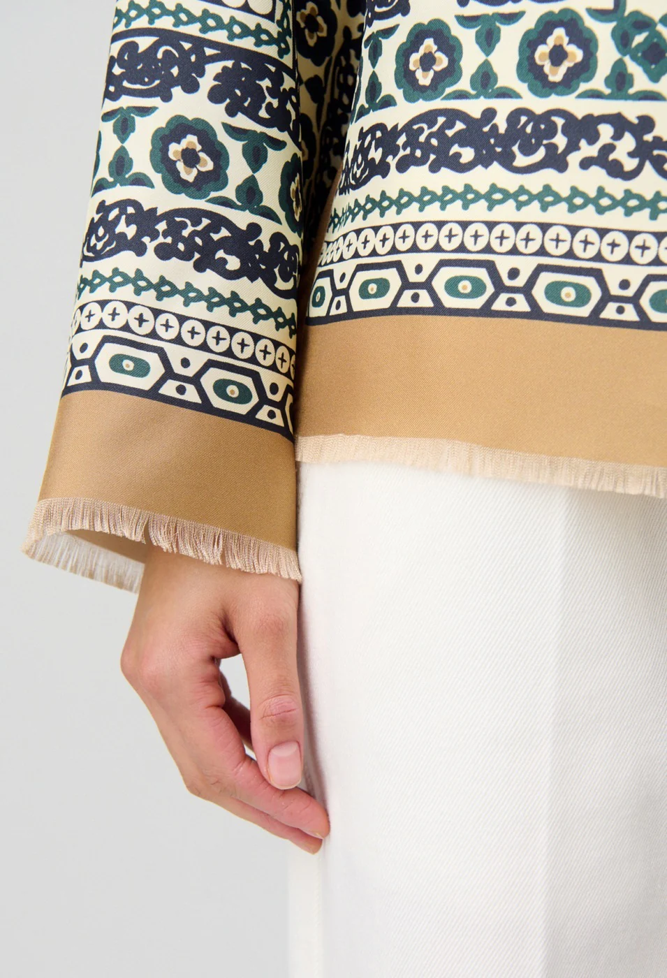 Chemise Colinafoulard Print Fonce - Image 3