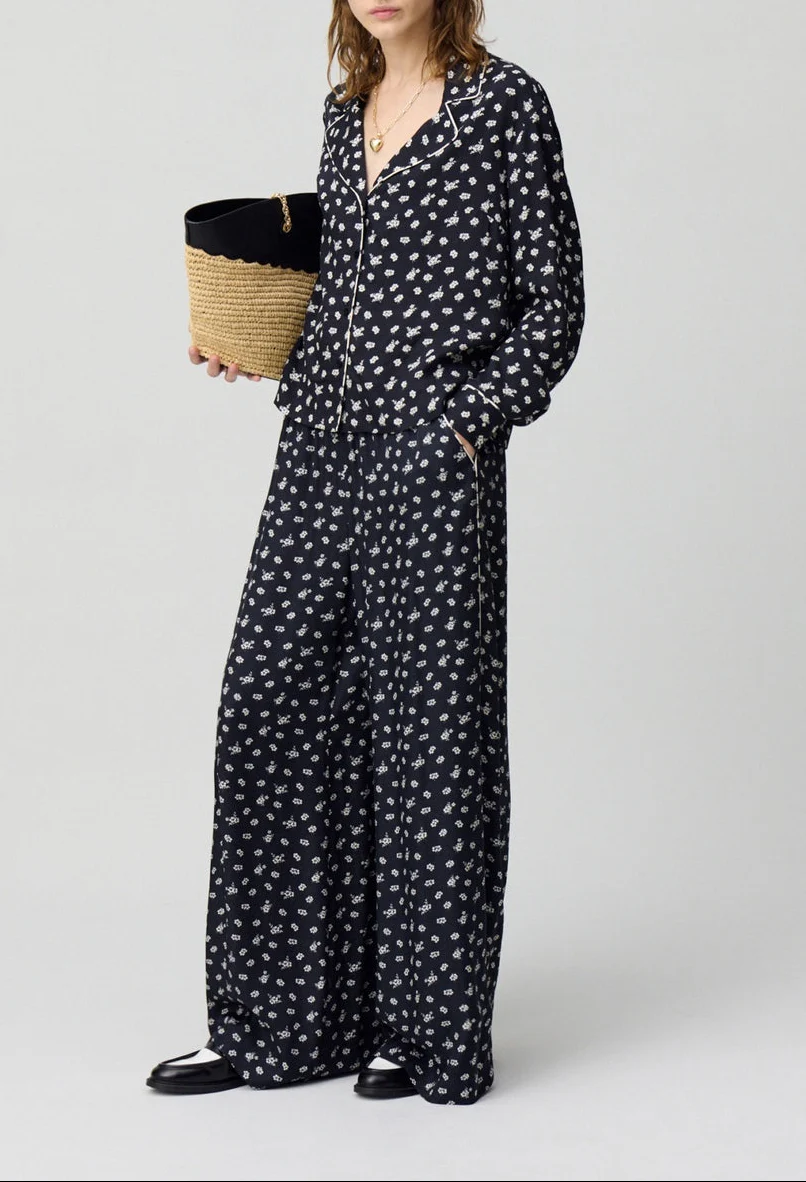 Chemise Curiositapetitesfleurs Print Fonce - Image 2