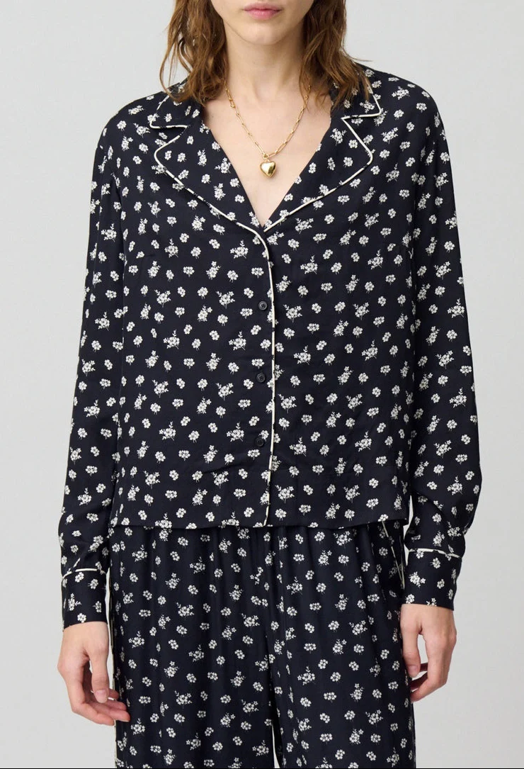 Chemise Curiositapetitesfleurs Print Fonce - Image 4