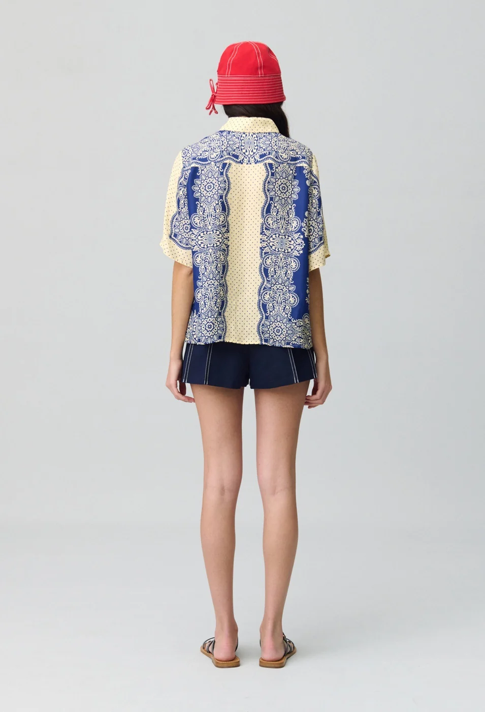 Chemise Celestebandana Print Fonce - Image 5