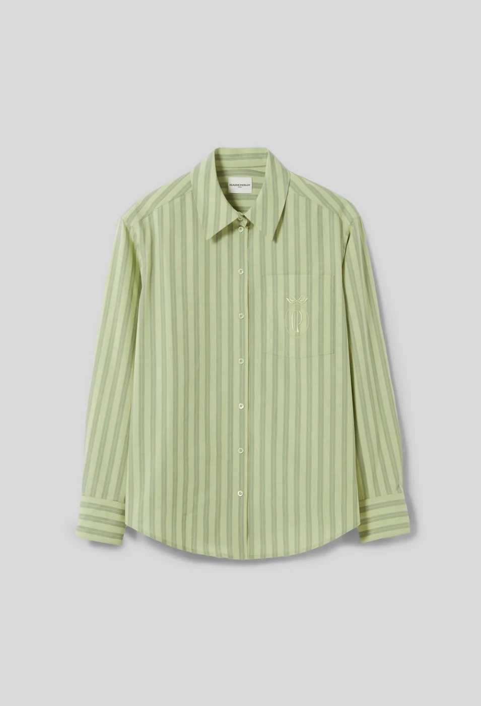 Chemise Calissonrayuresvertes Bicolore - Image 7