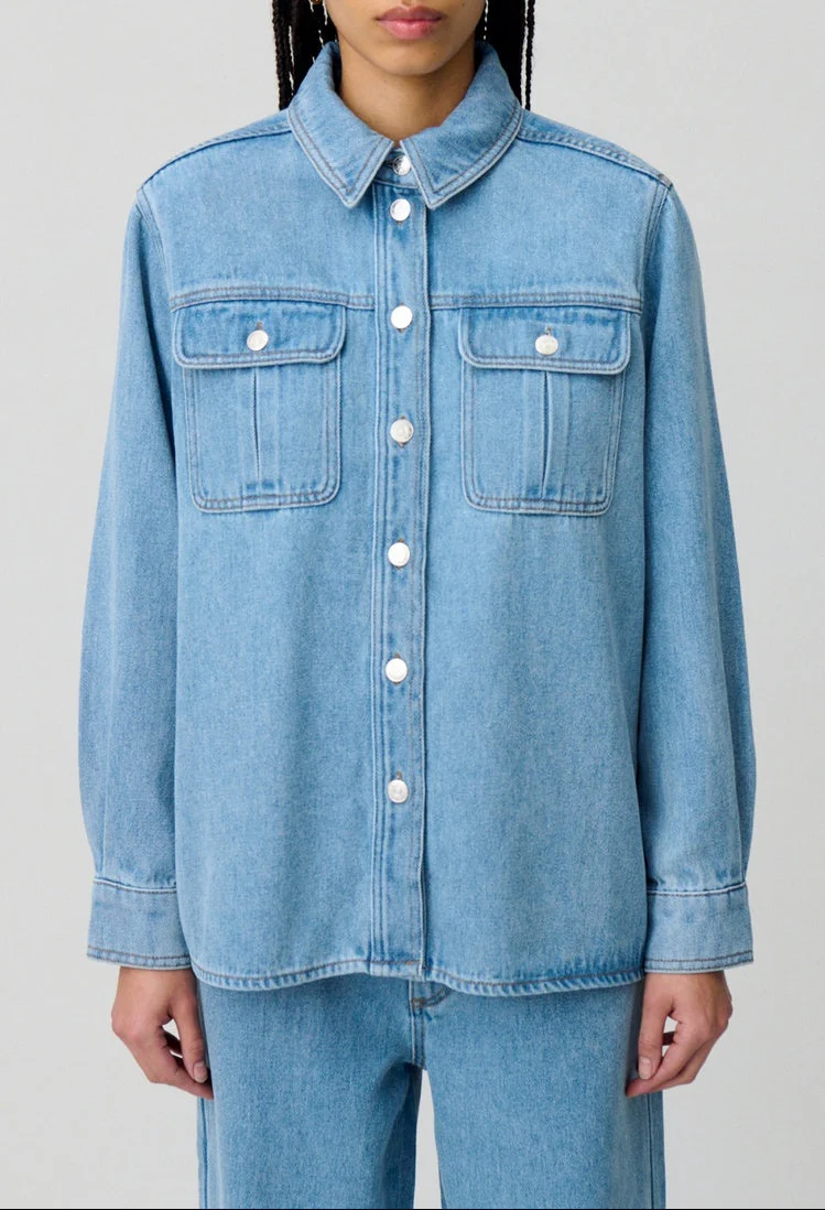 Chemise Calisto Denim Light Blue - Image 4
