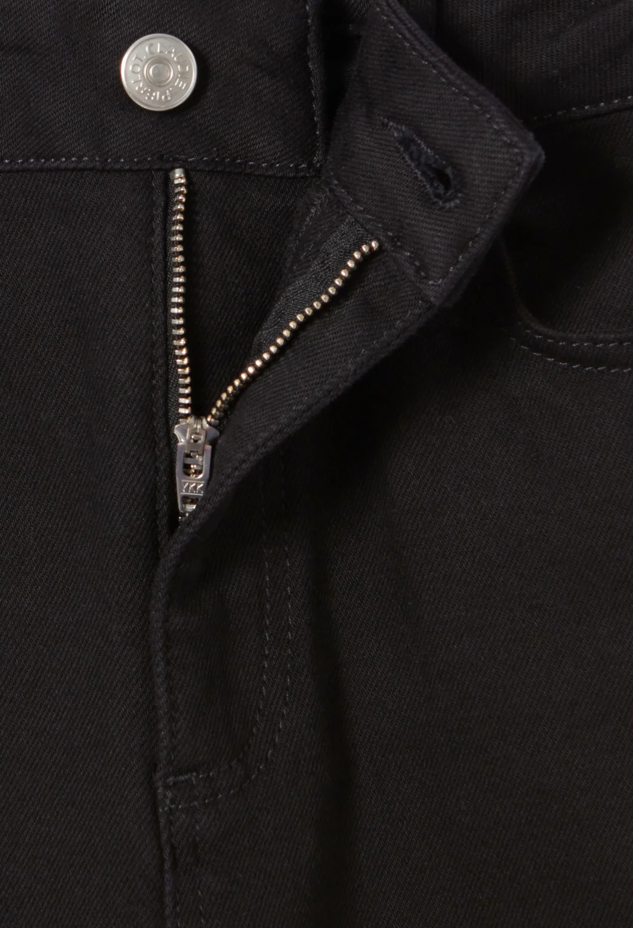 Jean Slim Noir Taille Mi-Haute - Image 5