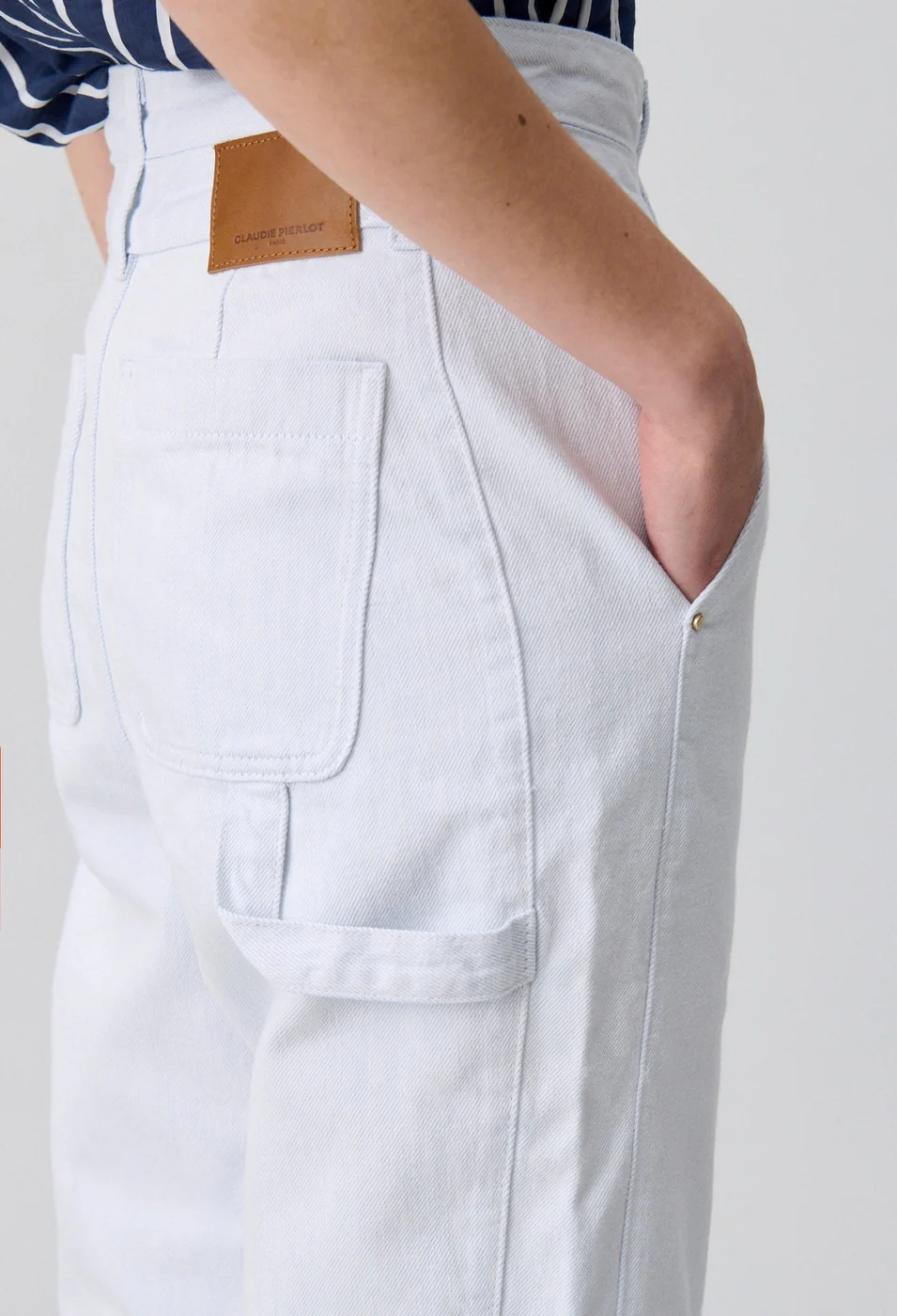 Jean Jeanpierrette Denim Very Light Blue - Image 4