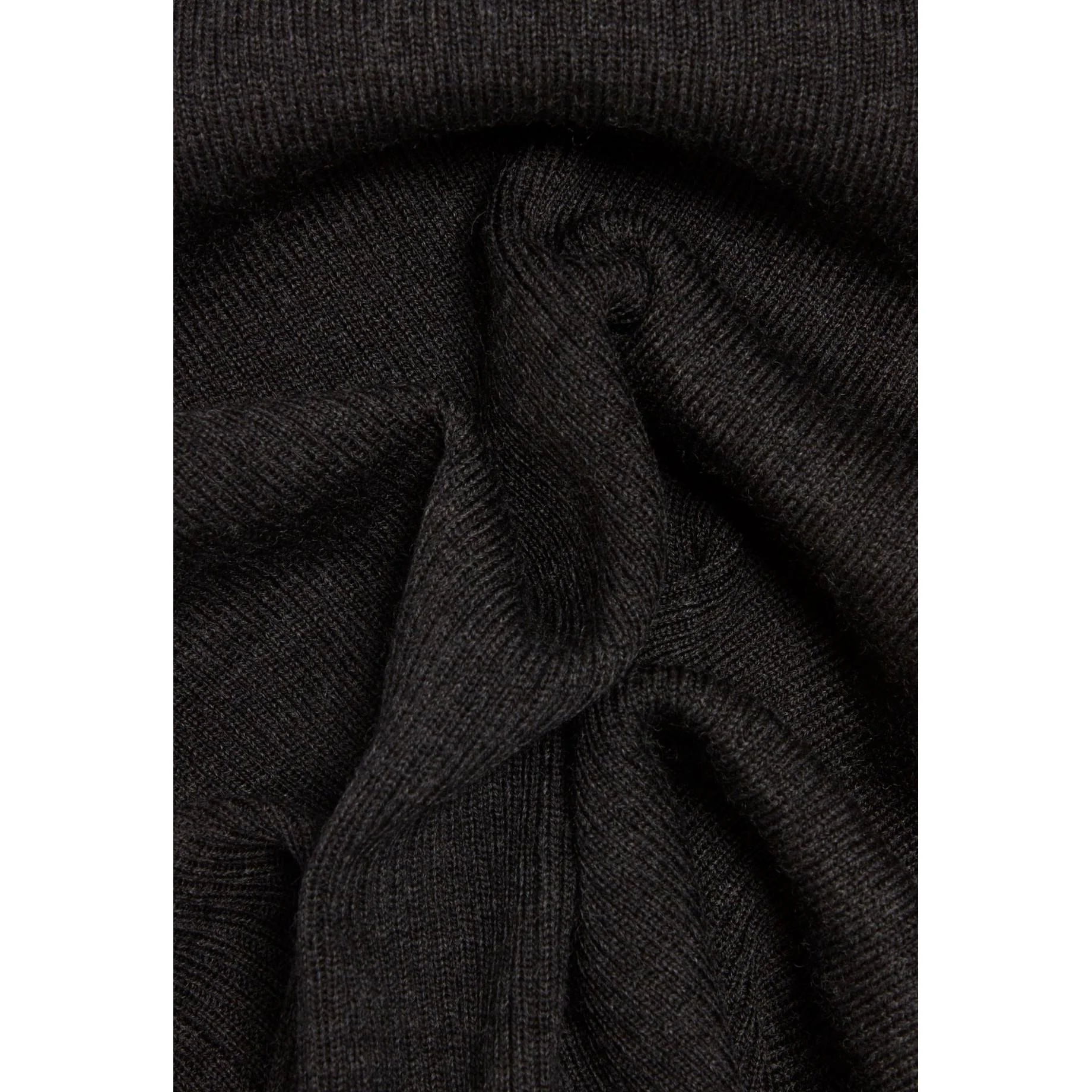Jupe Longue Maille Gris Chiné - Image 5